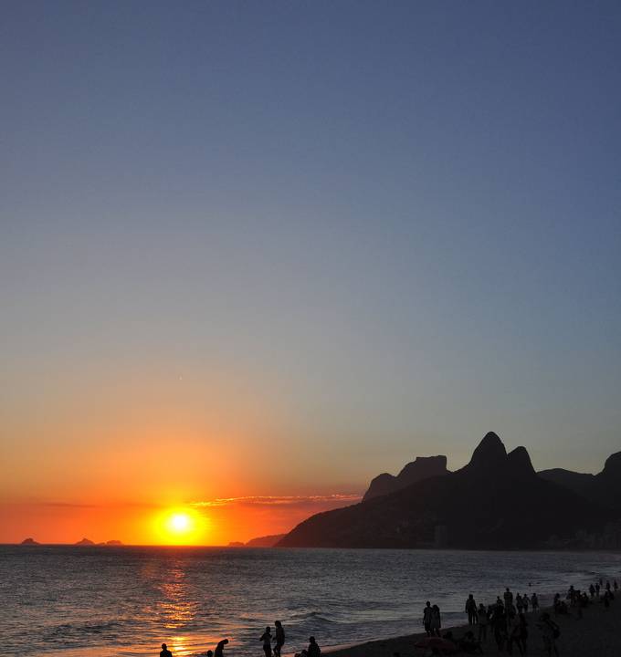 Ipanema por do sol