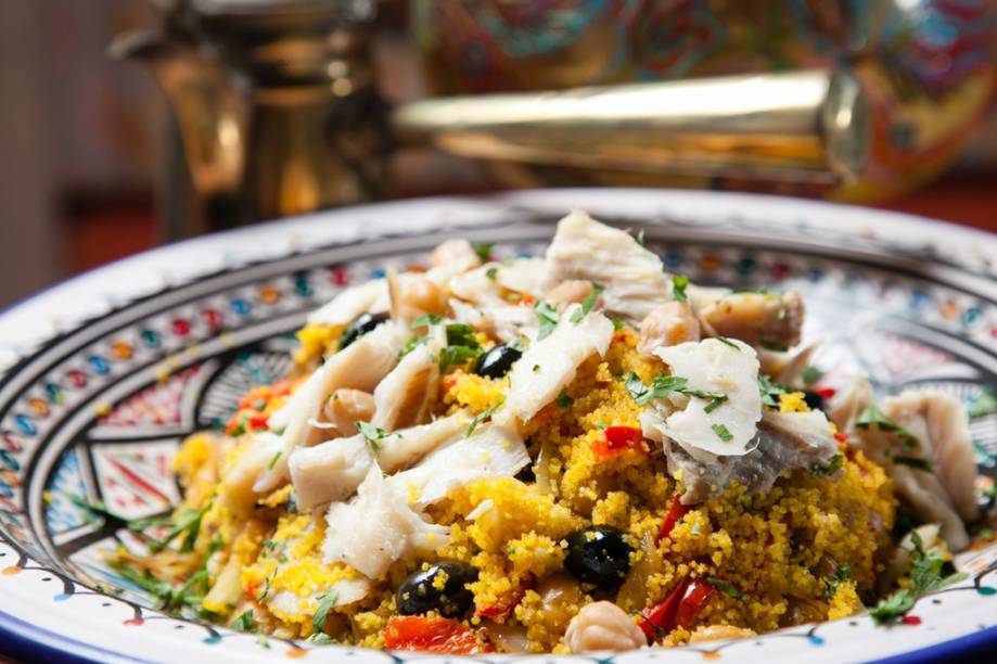Cuscuz de bacalhau