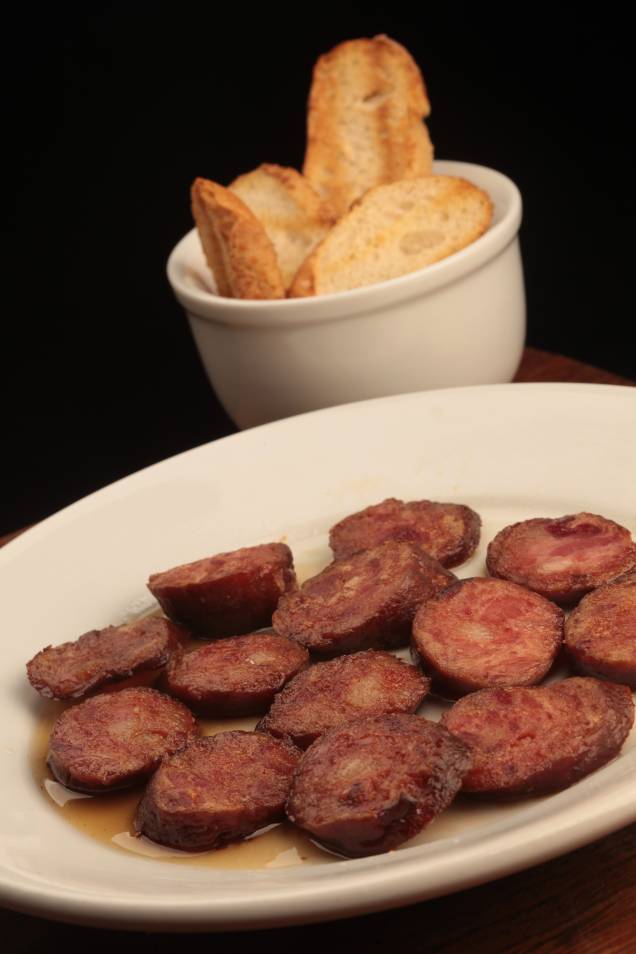 Linguiça com mel e vinagre: no Bobinot Linguiça com mel e vinagre: no Bobinot
