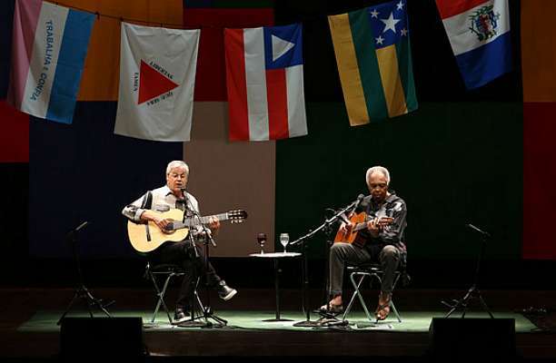 Caetano e Gil: última parada carioca da turnê comemorativa