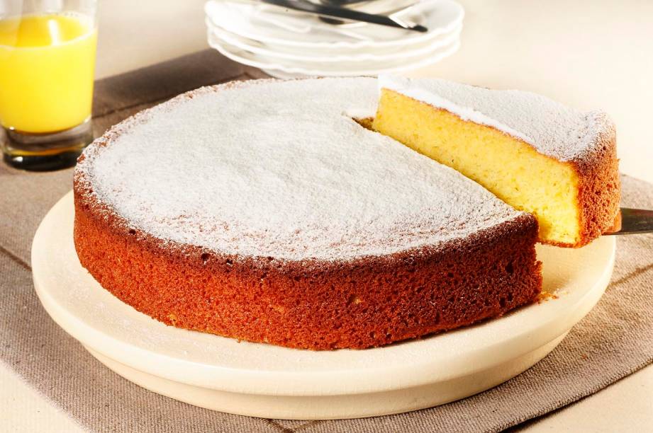 Bolo de laranja (R$ 3,00 a fatia): sucesso na casa