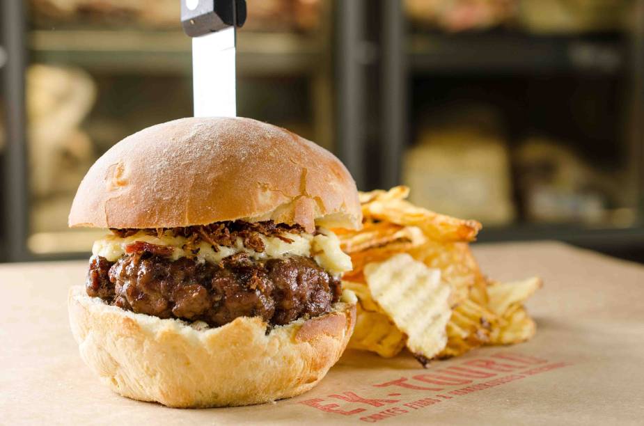 Ex-Touro: burger de 200 gramas