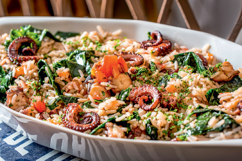 Arroz de polvo com brócolis: sugestão de prato principal