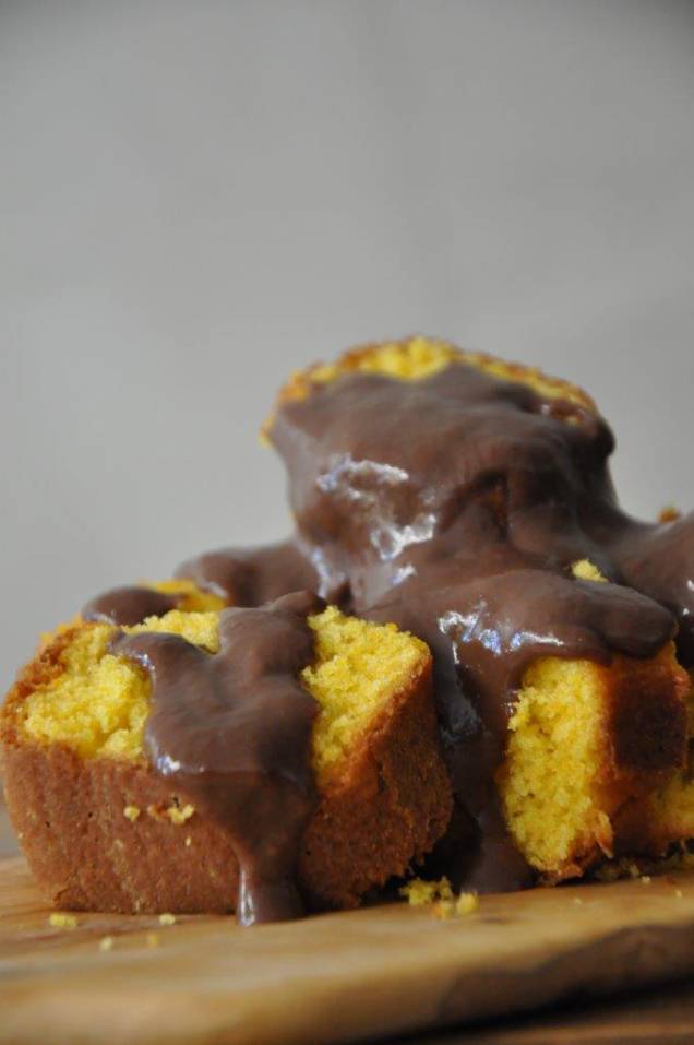 Bolo de cenoura com chocolate: R$ 17,00 Bolo de cenoura com chocolate: R$ 17,00
