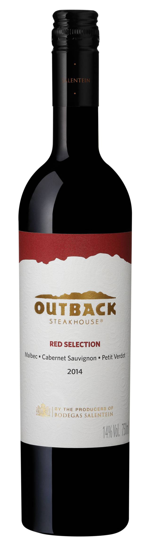 Outback Red Blend: rótulo exclusivo da casa