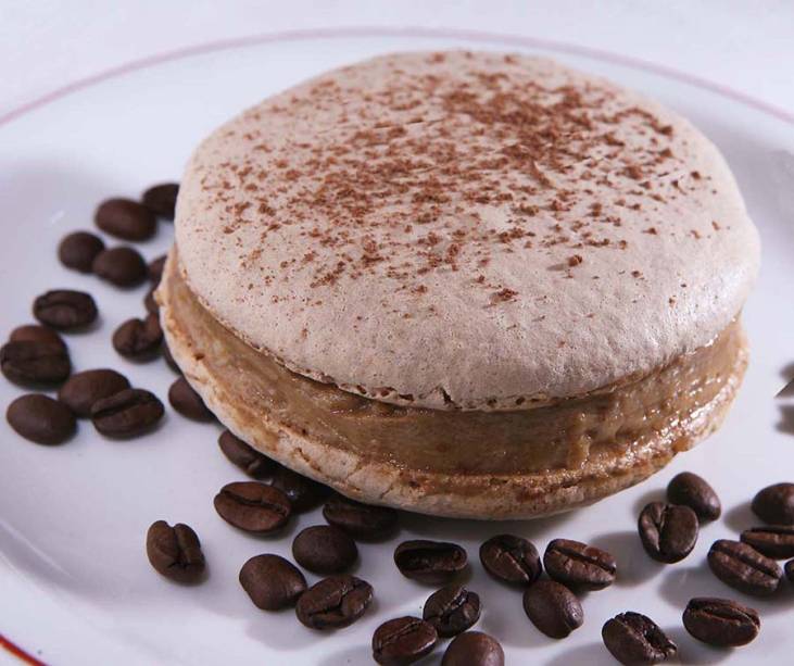 Macarron de café