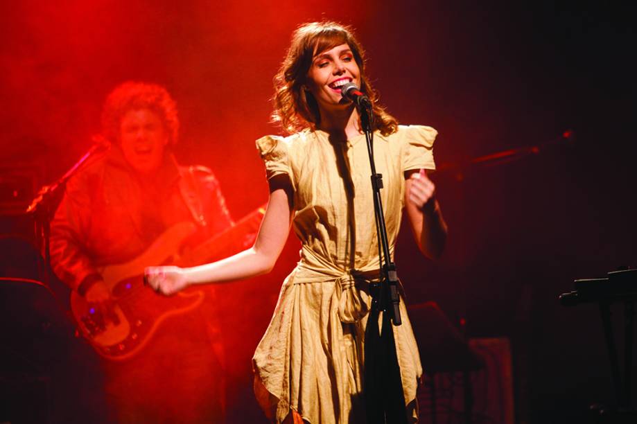 Thaís Gulin: gravação de DVD