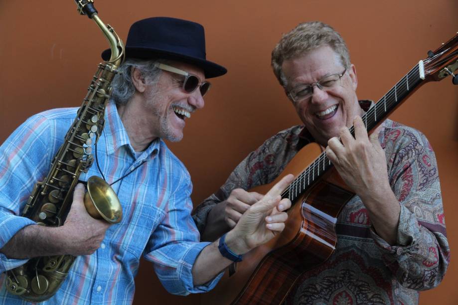 Mauro Senise e Romero Lubambo: dupla lança disco no Espaço Tom Jobim