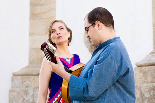 Nina Wirtti e Luis Barcelos