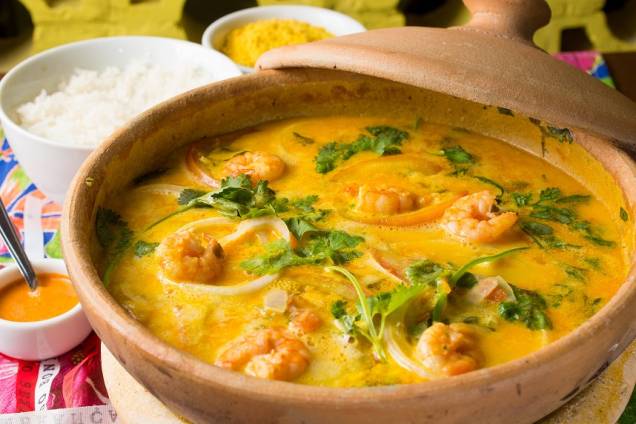 Moqueca de camarão Moqueca de camarão