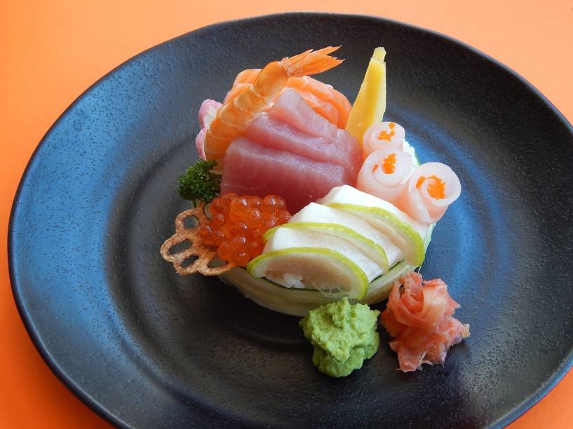 Chirashi (R$ 36,50): atração do novo menu