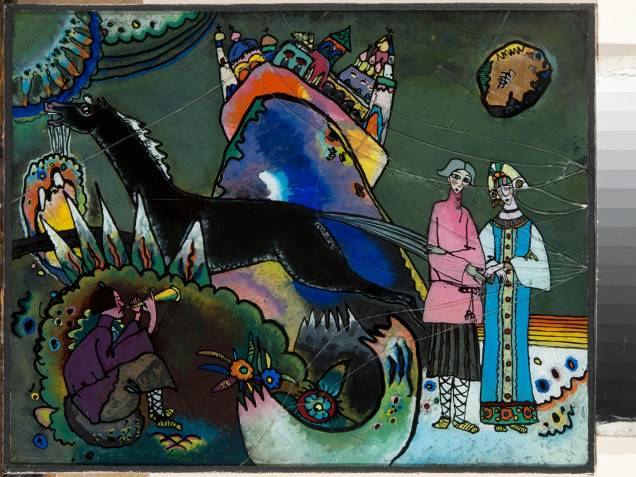 Tela de Kandinsky: pai do abstracionismo Tela de Kandinsky: pai do abstracionismo