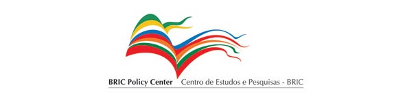 Marca para o primeiro Centro de Estudos e Pesquisas dos Países Membros do BRIC, com sede no Rio de Janeiro. São faixas com as cores das bandeiras dos países membros. Designer: Cláudio Novaes - Instituto Pereira Passos<br> Marca para o primeiro Centro de Estudos e Pesquisas dos Países Membros do BRIC, com sede no Rio de Janeiro. São faixas com as cores das bandeiras dos países membros. Designer: Cláudio Novaes - Instituto Pereira Passos<br>