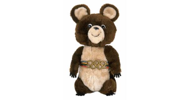 Misha, o urso mascote das Olimp&iacute;adas na R&uacute;ssia, tinha o nome completo de Mikhail Potapych Toptygin<br>