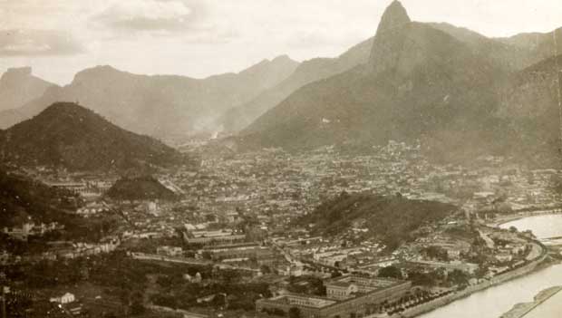 Vista da cidade do Rio de Janeiro em 1931