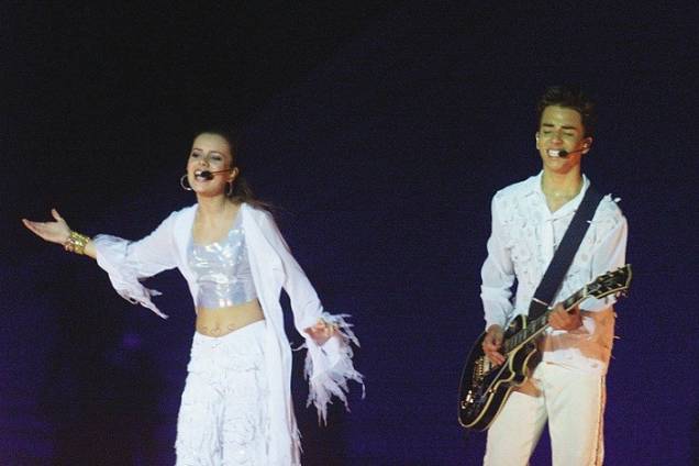 Show da extinta dupla Sandy & Junior. Em 2007, os irmãos anunciaram a separação após 17 anos de carreira<br> Show da extinta dupla Sandy & Junior. Em 2007, os irmãos anunciaram a separação após 17 anos de carreira<br>