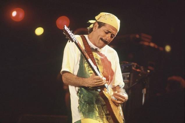 Show do lendário guitarrista mexicano Santana<br> Show do lendário guitarrista mexicano Santana<br>