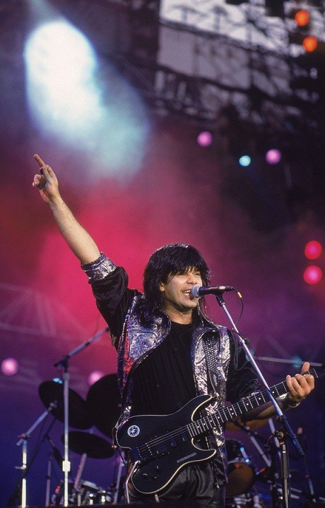 Show do Pepeu Gomes, que já havia tocado na edição de 1985 do festival<br> Show do Pepeu Gomes, que já havia tocado na edição de 1985 do festival<br>