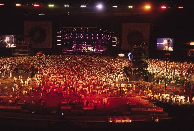 Multidão no show do Djavan<br> Multidão no show do Djavan<br>