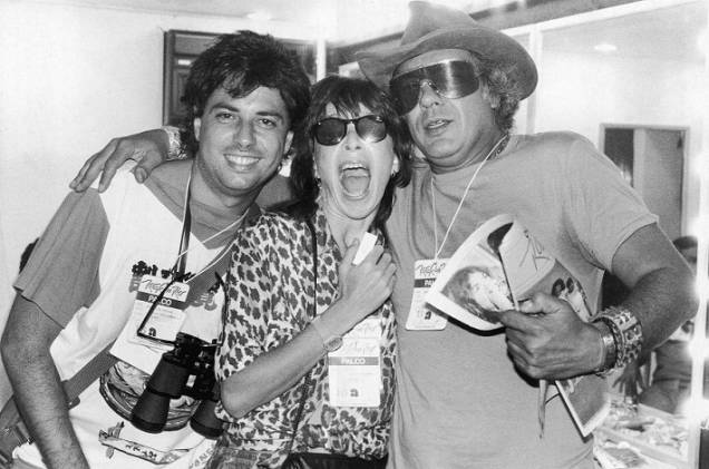 Roberto de Carvalho, Rita Lee e Erasmo Carlos juntos no Rock in Rio 85<br>
