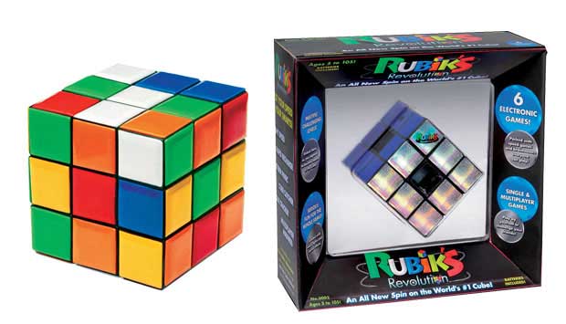 O quebra-cabeça tridimensional, Cubo Mágico, em que se deve deixar os lados de uma única cor, foi lançado em 1974 e virou um dos ícones da década de 80. Ele desafia adultos e crianças até hoje, mas também ganhou evoluções. A Bungee trouxe para o Brasil o<br>