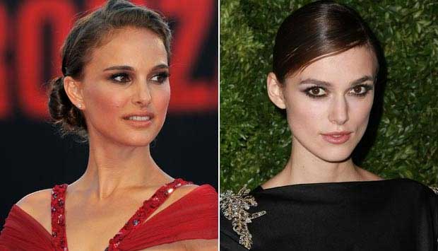 Lindas e talentosas, as premiadas atrizes Natalie Portman e Keira Knightley parecem ter sido separadas no nascimento.<br> Lindas e talentosas, as premiadas atrizes Natalie Portman e Keira Knightley parecem ter sido separadas no nascimento.<br>