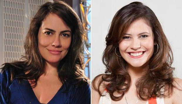 Adriana Prado, que interpretou a assessora de imprensa Laura na novela Passione, não é muito parecida com a ex-fazendeira Carol Dias?<br> Adriana Prado, que interpretou a assessora de imprensa Laura na novela Passione, não é muito parecida com a ex-fazendeira Carol Dias?<br>
