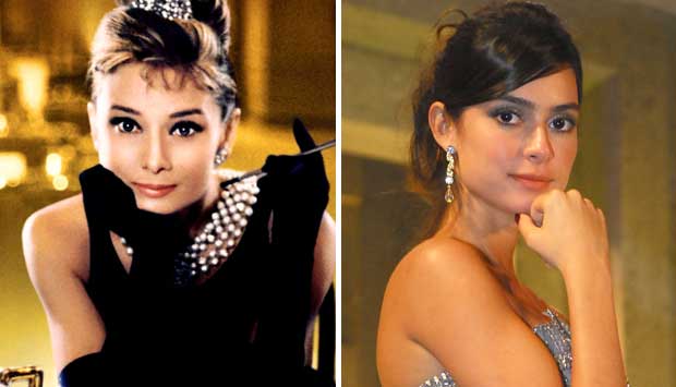 O rosto delicado e os olhos amendoados de Thaila Ayala lembram a fisionomia da bonequinha de luxo Audrey Hepburn.<br> O rosto delicado e os olhos amendoados de Thaila Ayala lembram a fisionomia da bonequinha de luxo Audrey Hepburn.<br>