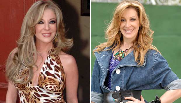 Quando interpretou a personagem Jaqueline na novela Ti-ti-ti Claudia Raia ficou idêntica à atriz mexicana Edith González.<br> Quando interpretou a personagem Jaqueline na novela Ti-ti-ti Claudia Raia ficou idêntica à atriz mexicana Edith González.<br>