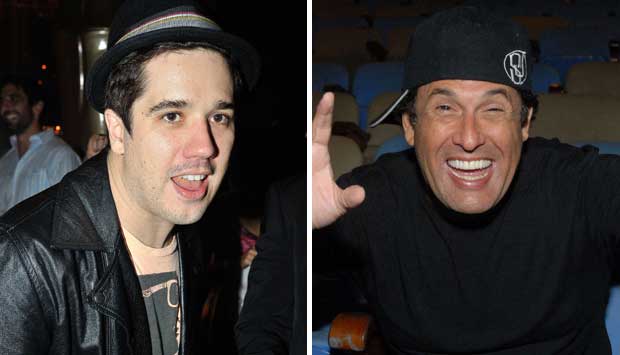 Não é pegadinha do Mallandro! Rogério Flausino, vocalista do Jota Quest, se parece mesmo com o humorista!<br> Não é pegadinha do Mallandro! Rogério Flausino, vocalista do Jota Quest, se parece mesmo com o humorista!<br>