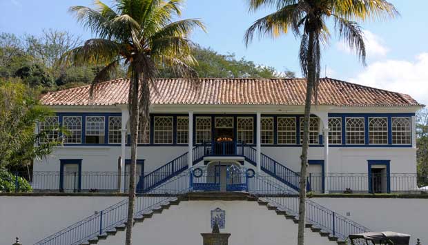 Arquitetura colonial da fazenda São Luiz da Boa Sorte, em Vassouras<br>