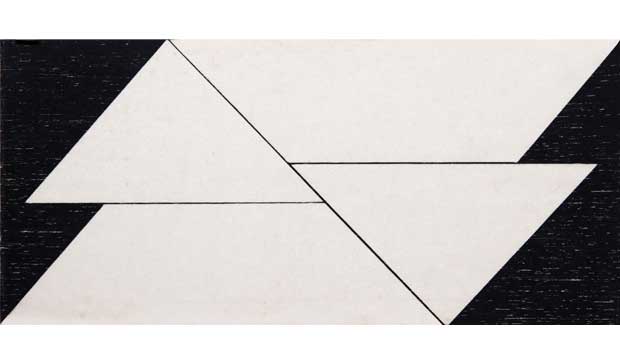 Tecelares, 1957.<br>xilogravura. 18,7 X 40 cm.<br>(Doação: Fininvest S. A .).<br>1989/1776<br>