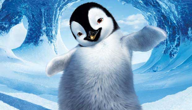 Em Happy Feet, Mano é um pinguim que mora na Antártica e é apaixonado por música. Diferente de todos os pinguins, ele não sabe cantar e, sim, sapatear, para o espanto de todos - inclusive seu pai, Memphis, que diz que "isso não é coisa de pinguim". Mano é<br>