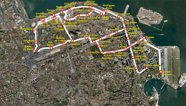 seis vão percorrer 26 quilômetros da região central da cidade, que vai ganhar 41 estações. As paradas terão, em média, 400 metros de distância<br>