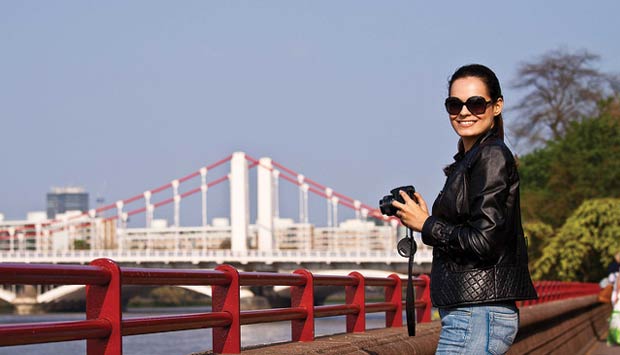 Na companhia do marido, Adriana, que é fã de fotografia, registra detalhes de suas viagens - devidamente compartilhados no blog<br> Na companhia do marido, Adriana, que é fã de fotografia, registra detalhes de suas viagens - devidamente compartilhados no blog<br>