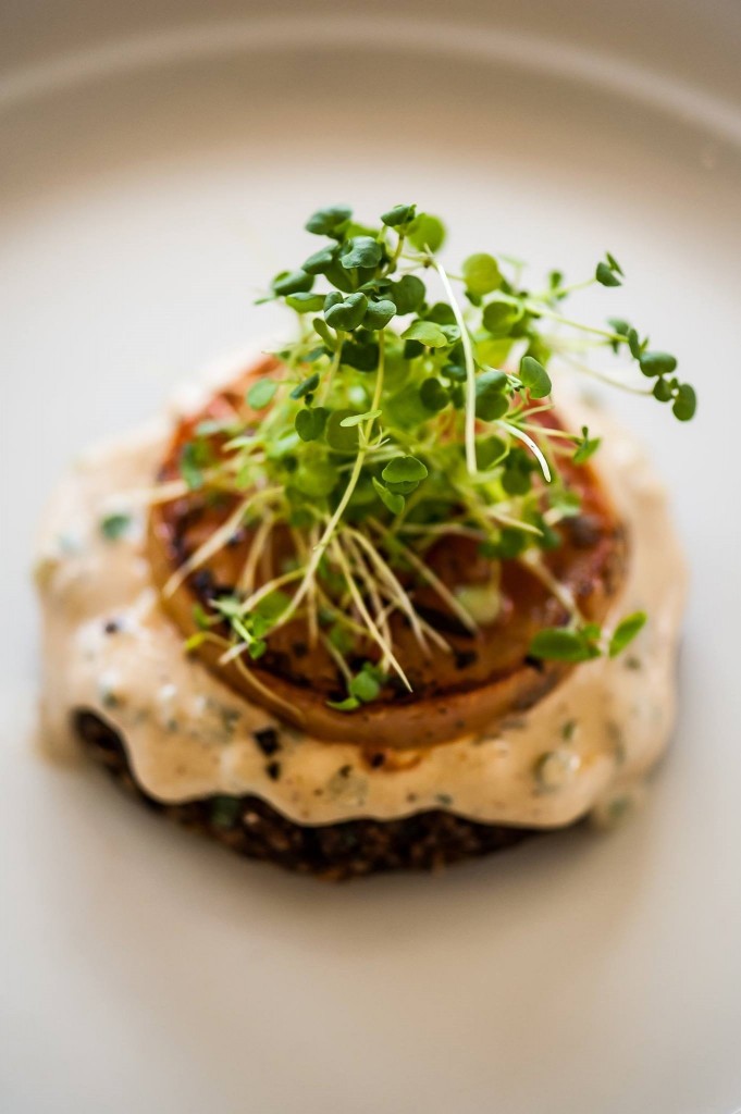 BURGER DE COGUMELOS COM PASTA DE CASTANHA - SPAZZIANO