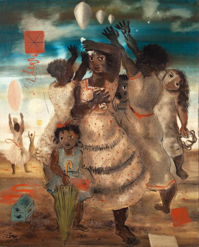 Grupo de Meninas Brincando (1940): de Candido Portinari Grupo de Meninas Brincando (1940): de Candido Portinari
