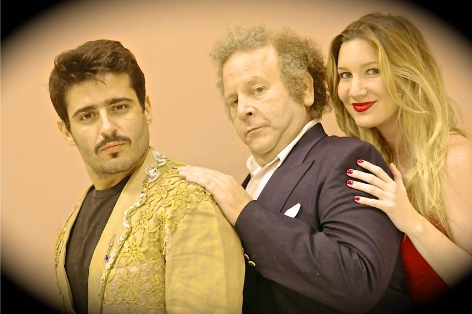 Lucas Domso, Charles Paraventi e Dani Brescianini: no Congresso Nacional de Sexologia