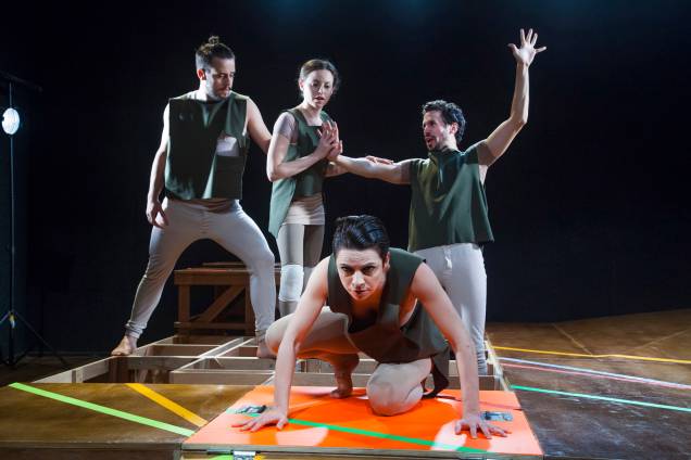 Geraldo Rodrigues, Renata Gaspar, Mayara Constantino e Victor Mendes: jogo teatral Geraldo Rodrigues, Renata Gaspar, Mayara Constantino e Victor Mendes: jogo teatral