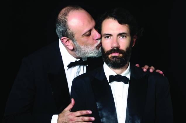 Paulo Giardini e Rafael Seig: pai e filho nas duas montagens