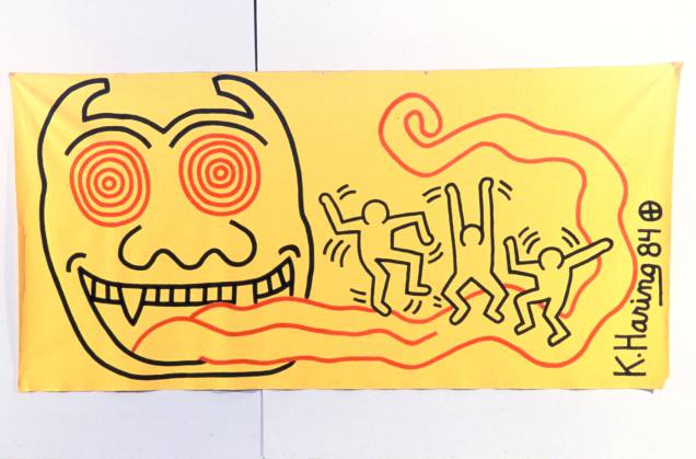Keith Haring: no acervo de obras estrangeiras do MAM