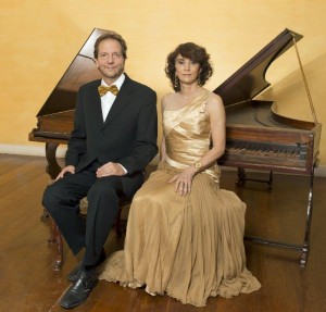 Marcelo Fagerlande e Rosana Lanzelotte: duo de cravos na Sala