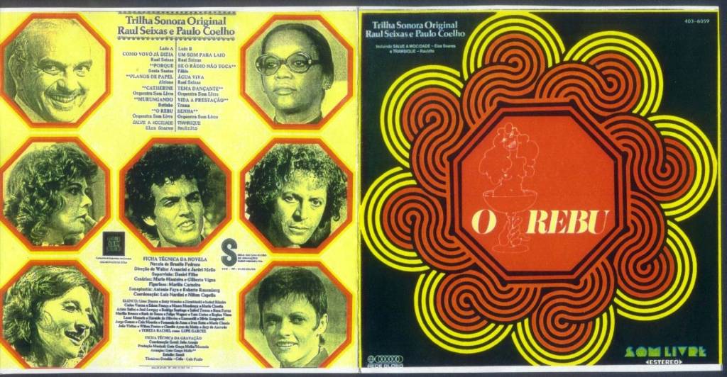 Raul Seixas e Paulo Coelho na trilha sonora de O Rebu