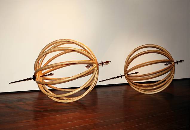 Obra de Ricardo Ventura: esculturas dominam a exposição