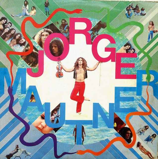 Capa de disco de Jorge Mautner, criação de Rogério Duarte: artista foi um dos mentores do tropicalismo