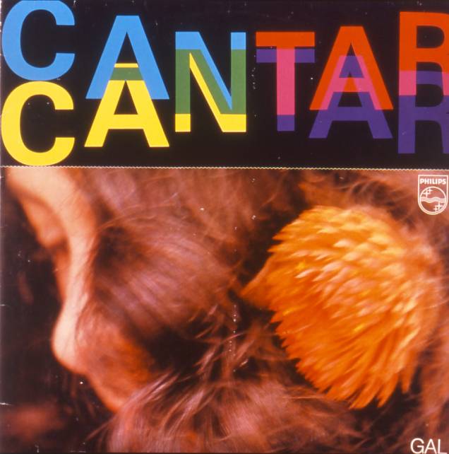 Capa de disco de Gal Costa, criação de Rogério Duarte: artista foi um dos mentores do tropicalismo
