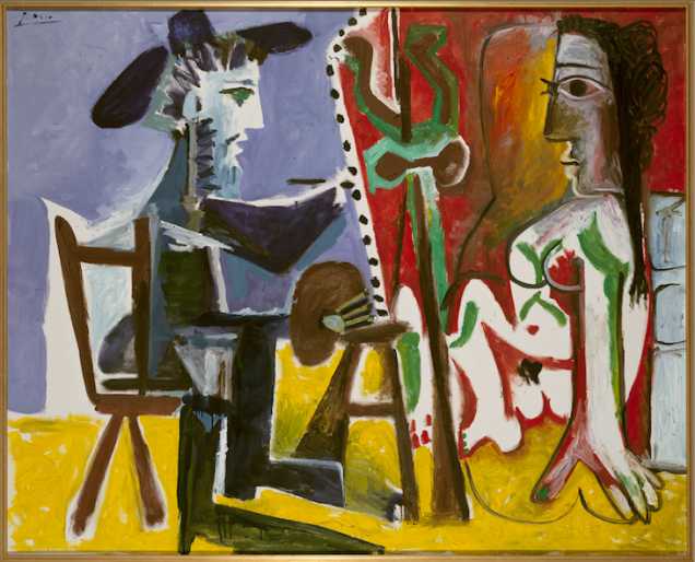 O Pintor e a Modelo (1963), de Picasso: modernidade espanhola