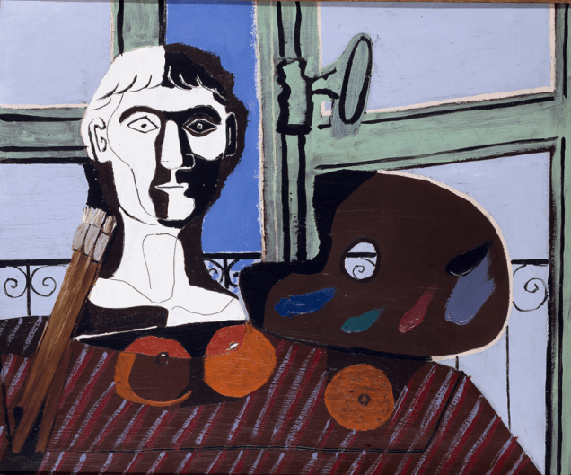 Busto e Paleta (1925), de Picasso: modernidade espanhola