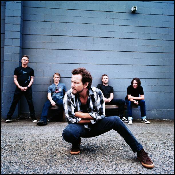 Vedder, McCready, Cameron, Ament e Gossard: no Maracanã