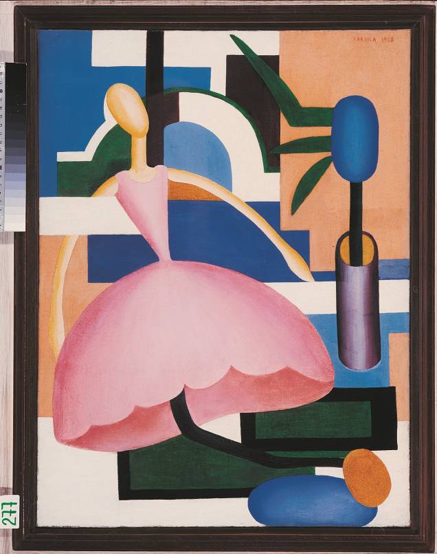 A Boneca (1928), de Tarsila do Amaral: obras de mulheres dominam exposição